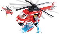 Cobi Action Town - Tűzoltó helikopter - Építőjáték