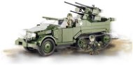 Cobi Kis Army - WW M16 teherautó félig lánctalpas - Építőjáték