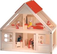 Puppenhaus mit Möbeln - Puppenzubehör