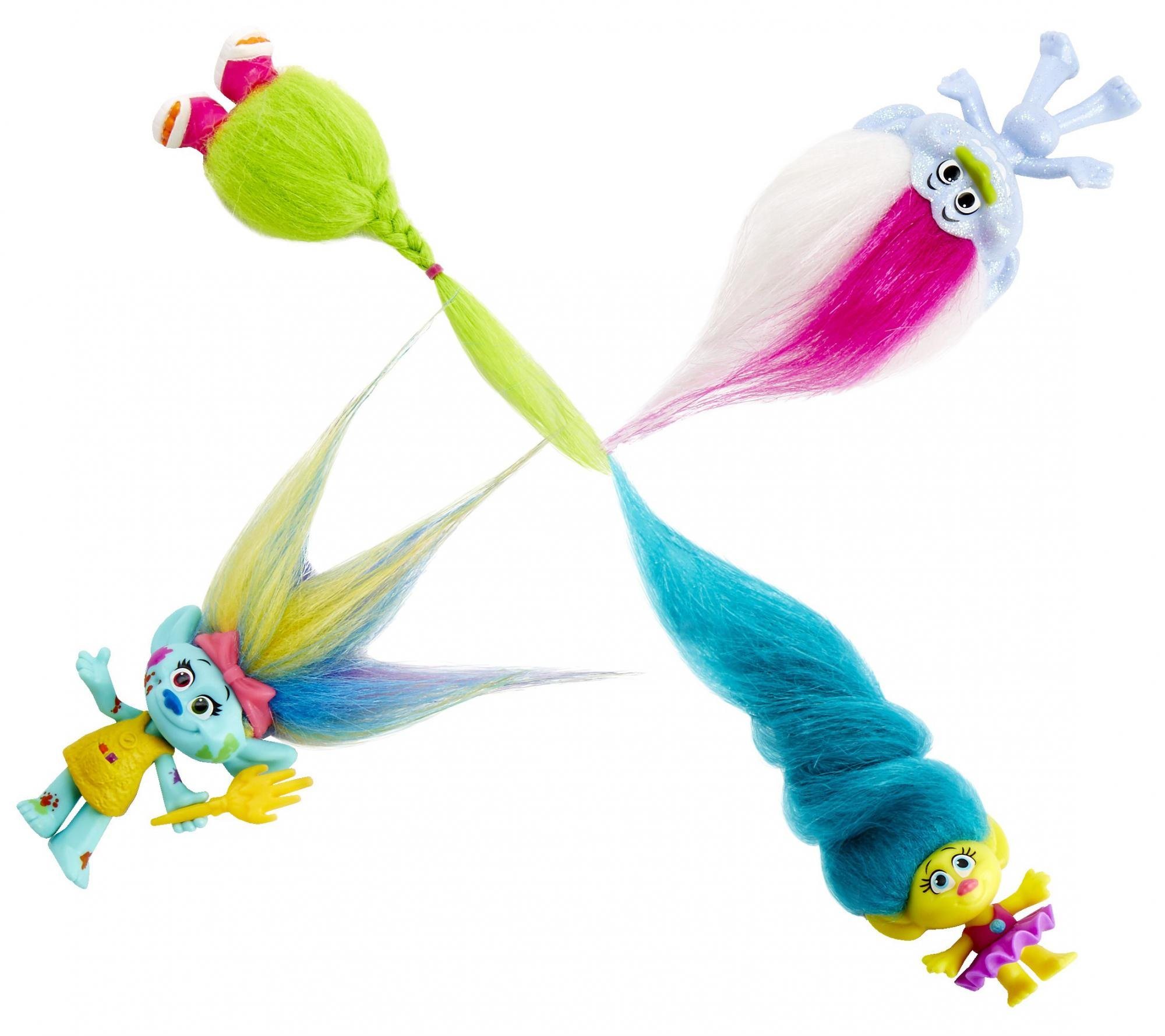 Trolls wild hair collection hot sale pack