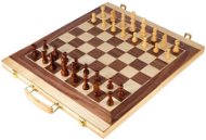 Společenská hra Kufřík na šachy a vrhcáby - Společenská hra