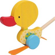 Push and Pull Toy Pulling Toys - Duck - Tahací hračka