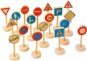 Wooden Children's Traffic Signs Large - Slot Car Track Accessory