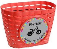 FirstBike košík červený - Košík na bicykel