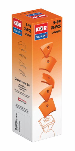 Geomag - Kor 26 pieces orange - Building Set - Main image