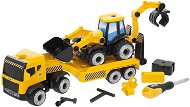  JCB - Tractor with platform 5v1  - Toy Car