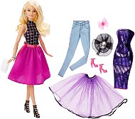 Mattel Barbie - Modelka a šaty blondínka - Bábika