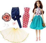 Mattel Barbie - Modelka a šaty brunetka - Bábika