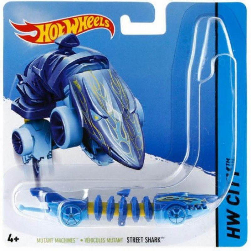 Hot wheels mutant store machines street shark