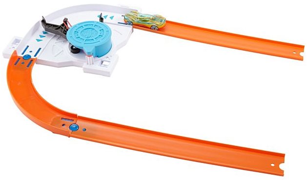 Hot wheels track builder system custom turn sales kicker