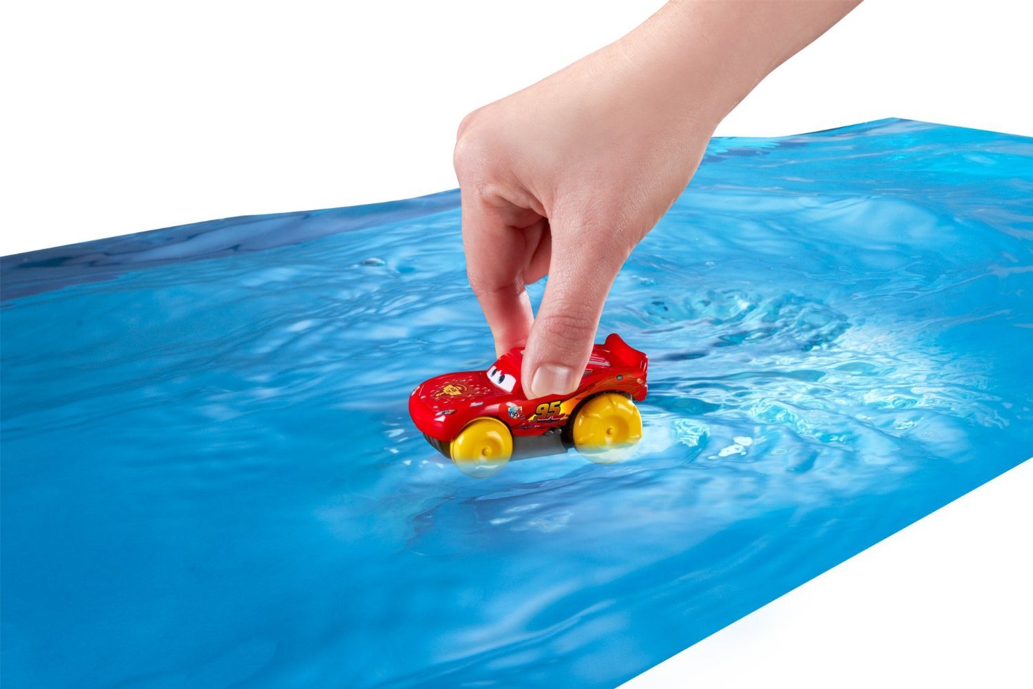 Lightning mcqueen water sales toys