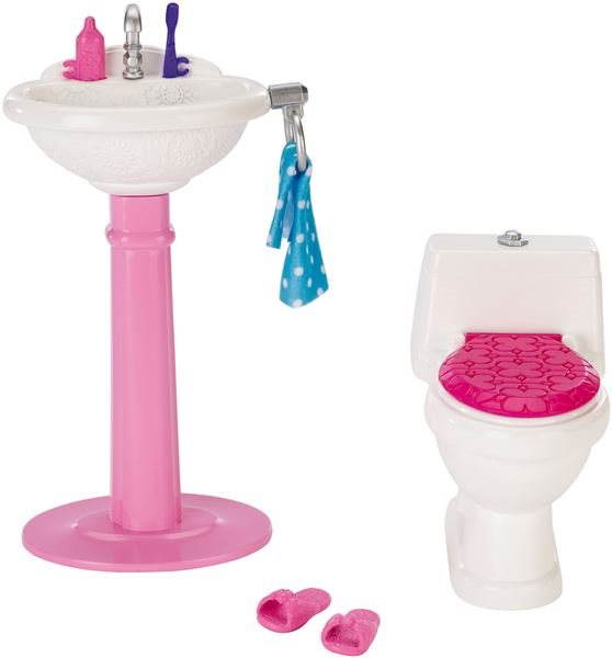 Barbie bathroom cheap furniture