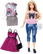 Mattel Barbie Fashionistas - Model with suits and accessories 37 - Game Set
