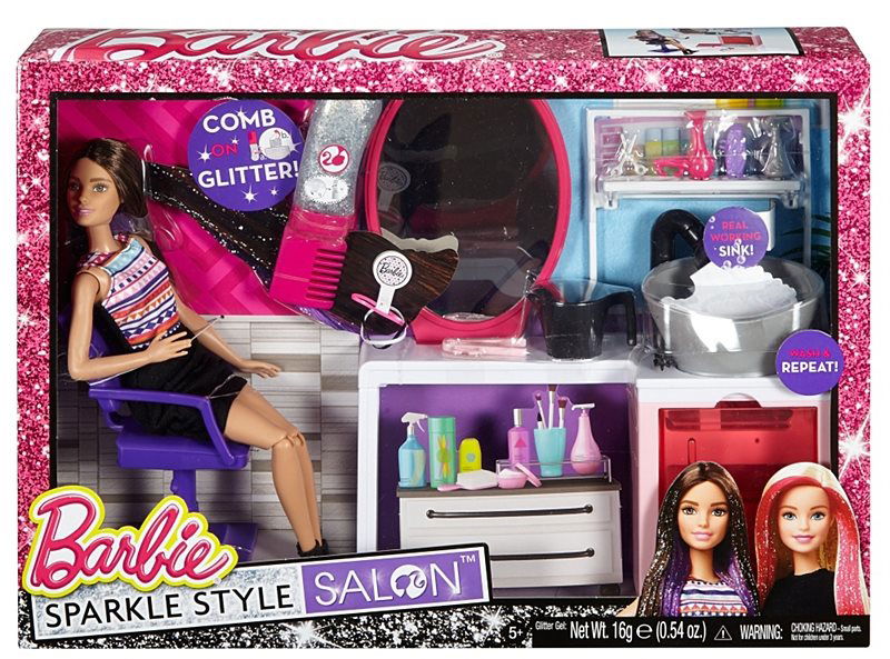 Barbie hair clearance salon walmart