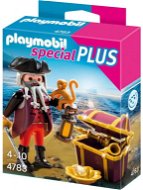 PLAYMOBIL® 4783 Pirate with Treasure Chest - Building Set