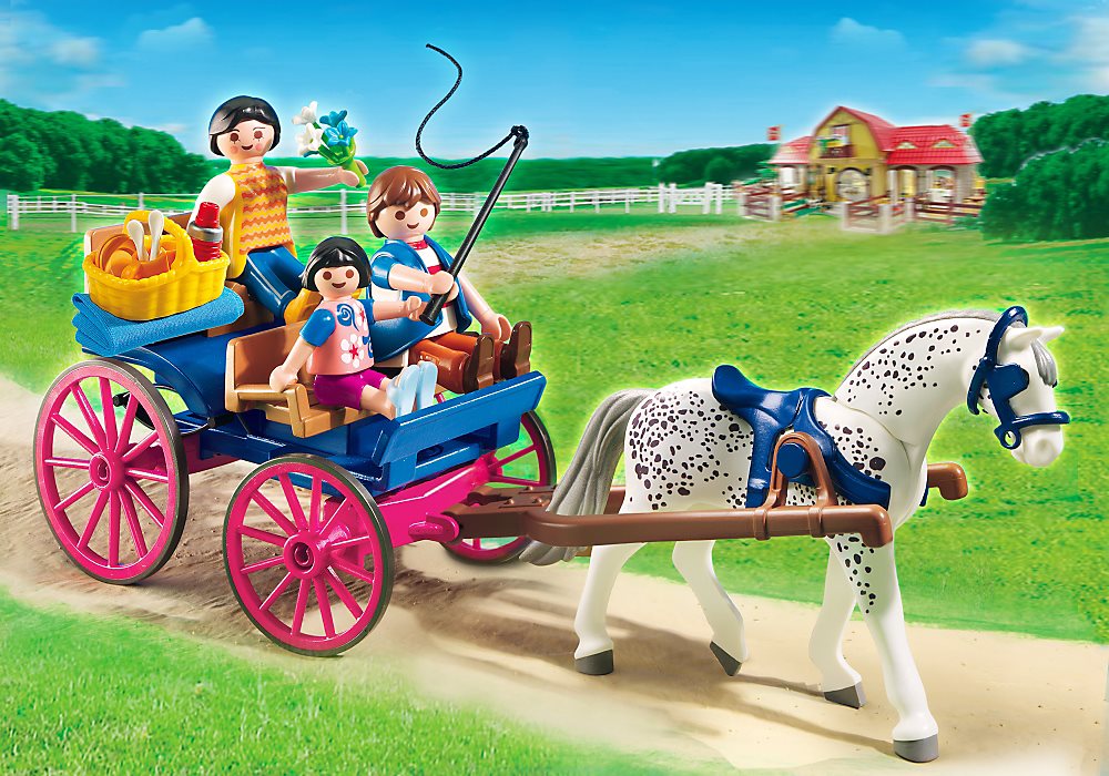 Playmobil store horse wagon