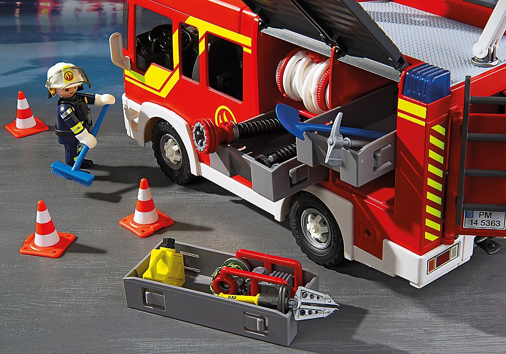 Playmobil 5363 city store action fire engine