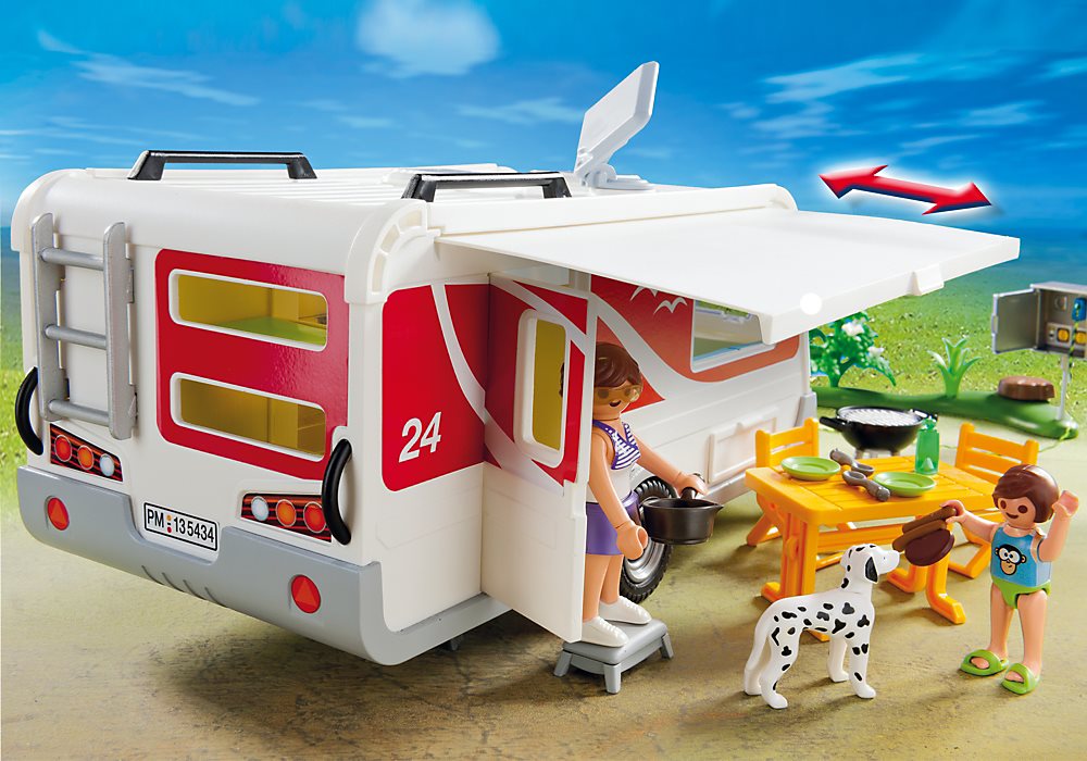 PLAYMOBIL 5434 Caravan Building Set Alza.cz