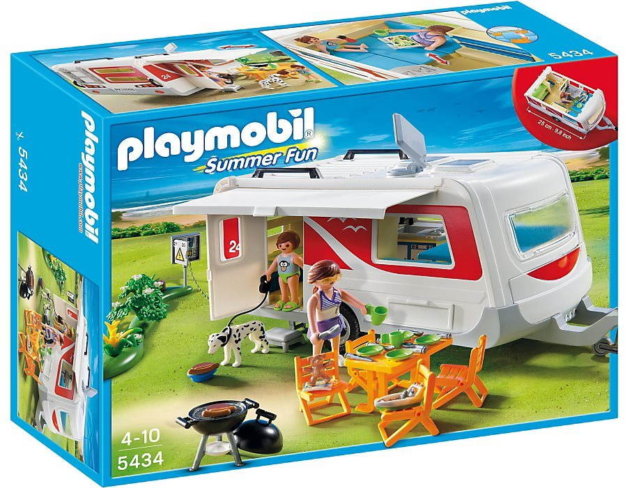 PLAYMOBIL 5434 Caravan Building Set Alza.cz