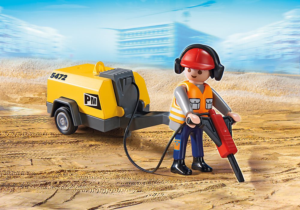 Playmobil best sale construction workers