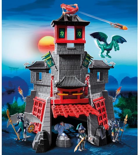 Playmobil dragon 2024 knights fort