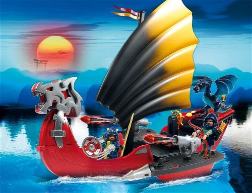Playmobil Dragon Battle Ship Building Set 5481