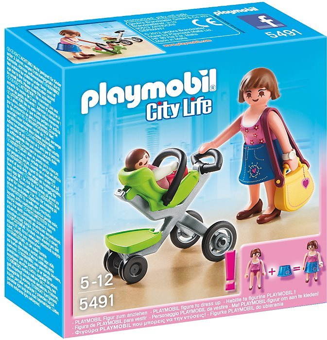 Playmobil baby hot sale set