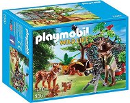 Playmobil 5561 Hiúzcsalád és a természetfotós - Építőjáték