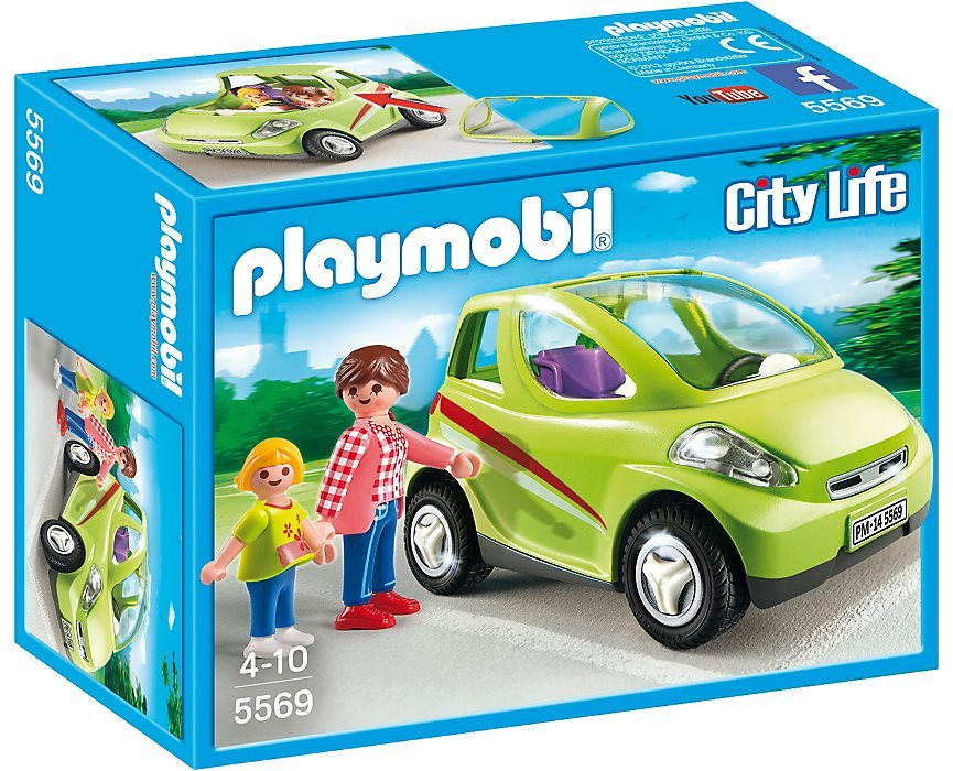 Playmobil store green car