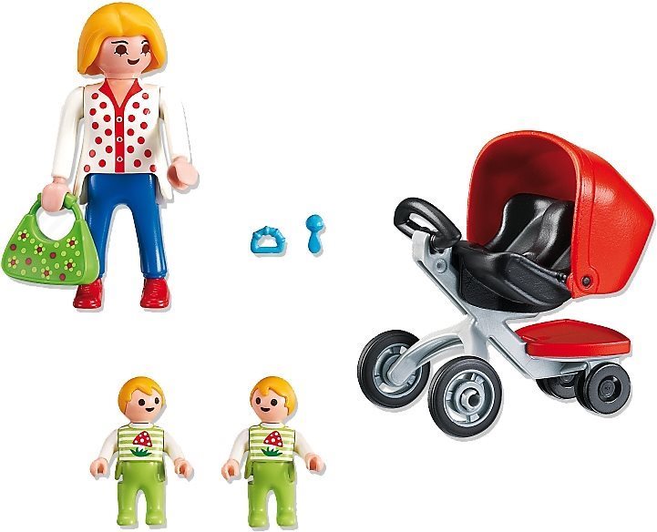 Playmobil 5573 Stroller for Twins Figures Alza.cz