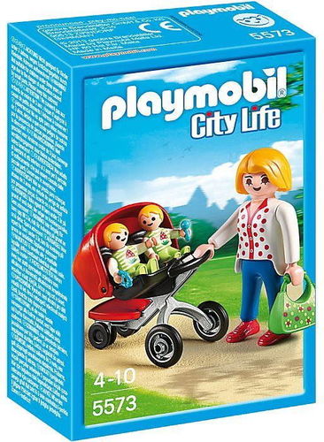 Playmobil Kočárek pro dvojčata - Figurky - Hlavní obrázek