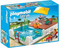 PLAYMOBIL® 5575 Swimmingpool mit der Terrasse - Bausatz