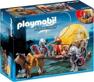 PLAYMOBIL 6005 Hawk Knight with Camouflage Wagon - Building Set