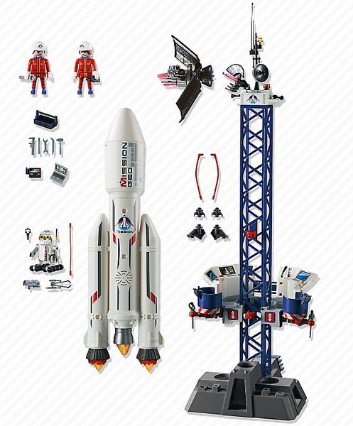 Playmobil 6195 hot sale space rocket