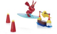 Mattel Fisher Price Mega Bloks Sponge Bob - Základný set Sandy Wacky Surfing - Stavebnica