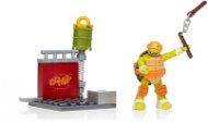 Mattel Fisher Price Mega Bloks Ninja Turtles - Street edzés Mikey - Építőjáték