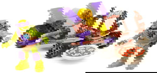 Mattel Fisher Price Mega Bloks Ninja Turtles - Donnie versenyzők - Építőjáték - Fő fotó