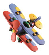 Mic-O-Mic Small Biplane Kit - Building Set