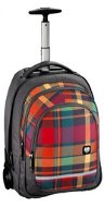Hama Wheeled Backpack All Out Woody Orange - School Backpack