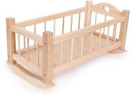Small Foot Natural wooden cradle for dolls - Doll Stroller