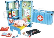 Vilac Holzspielzeug - Medizinisches Set in einem Ärztekoffer - Figuren-Set und Zubehör