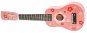 Gitara ružová s kvetmi - Detská gitara