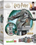 WREBBIT 3D puzzle Harry Potter: Gringottova banka 300 dielikov - 3D puzzle