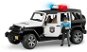 Bruder 2526 Jeep Wrangler Policie s figurkou policisty - Toy Car