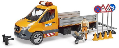 Bruder 2677 new MB Sprinter Road Engineers with figure and accessories - Toy Car - Main image