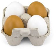 Viga Dřevěná vajíčka 4 ks - Toy Kitchen Food