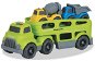 Bavytoy Sada truck s autíčkami zelený - Sada autíčok