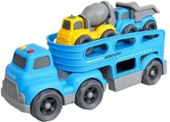 Bavytoy Sada truck s autíčkami modrý - Sada autíčok