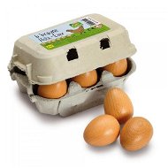 ERZI CZ Vajcia hnedé v krabičke - Potraviny do detskej kuchynky