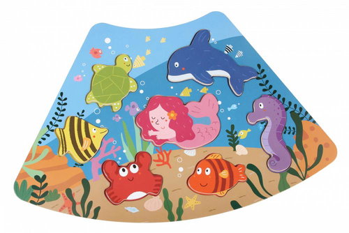 Hope Toys Wooden Puzzle Underwater World - Wooden Puzzle - Main image
